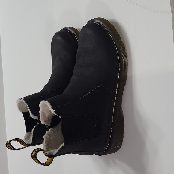 Dr. Martens Black 2976 Leonore Boots Girl's Size 3 - Picture 2 of 16